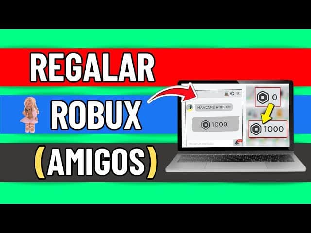 como enviar robux gratis a un amigo guia paso a paso